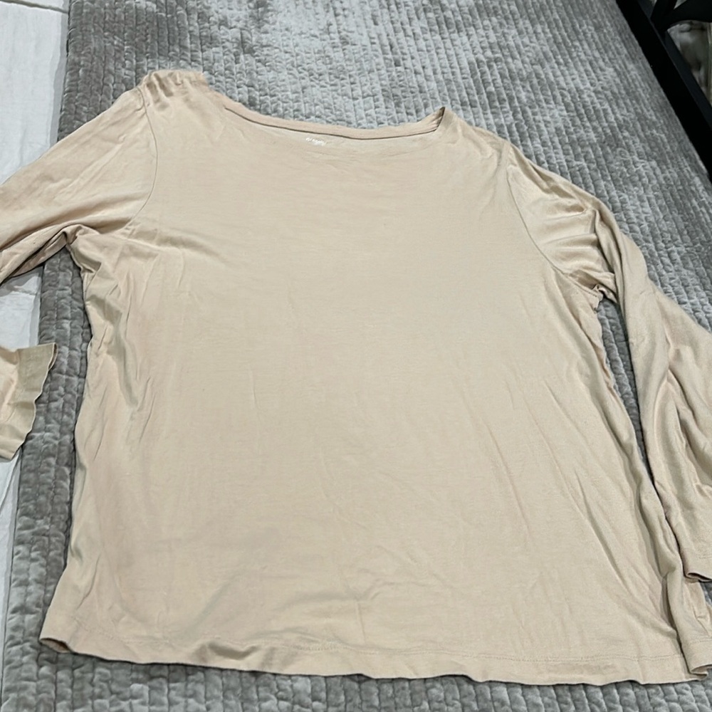 Dressbarn long sleeve layering top- 1X